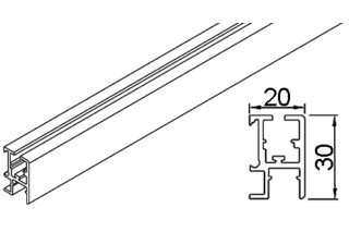 Einfachlauf-/ Führungsschienen HAWA