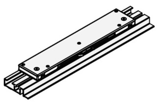 Dämpfeinzug HAWA Combino 50 H FS, Mitteltür