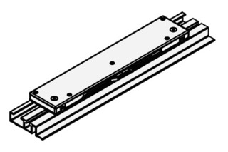 Dämpfeinzug HAWA Combino 65/80 H FS, Mitteltür