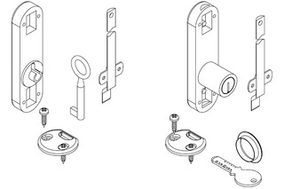 Möbel-Stangenschloss