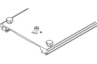 Verbindungsprofil Connector 110 mm Breite HAWA-Concepta 25/30/50