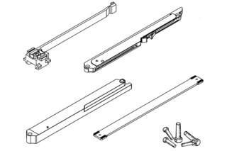Einzugsdämpfung für HAWA Divido 80