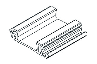 Mittelgriffleiste RAUVOLET E 23