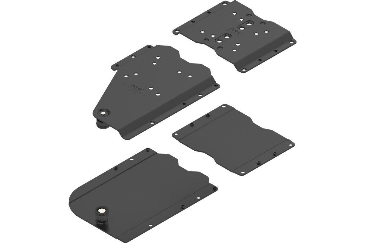 Pocketverbinder-Set BLUM REVEGO duo, für Aufsatzschrank