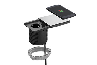 Einbausteckdose Evoline Square 80