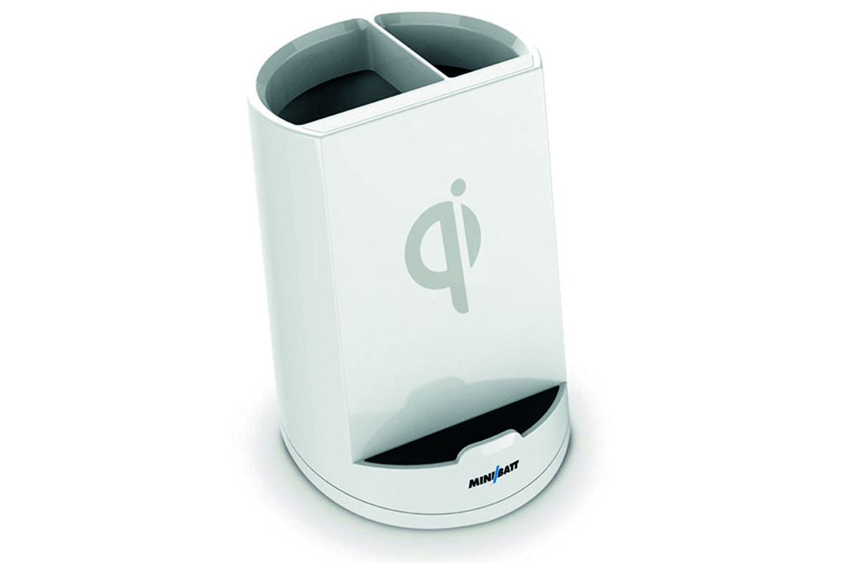 Wireless Charger Power Cup weiss