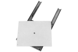 Auszieh-Drehbeschläge für Fernsehapparate