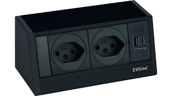 Steckdoseneinheit EVOline® R-Dock