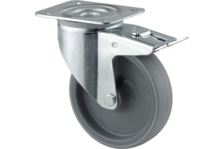 Lenkrollen mit Feststeller