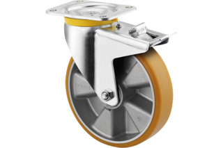 Lenkrollen mit Totalfeststeller