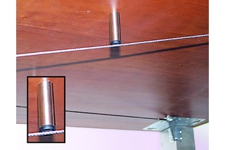 Schwingungsdämpfer zu Seilkreuzspanner