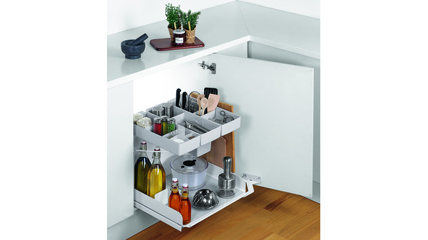 Allzweck-Vollauszug PEKA Kitchen Tower Typ 450 / 600 für scharnierte Türen