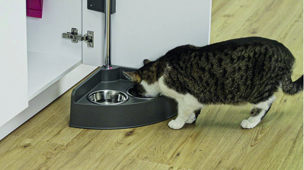 Futterstation für Katzen