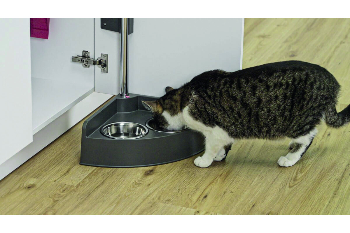 Futterstation für Katzen