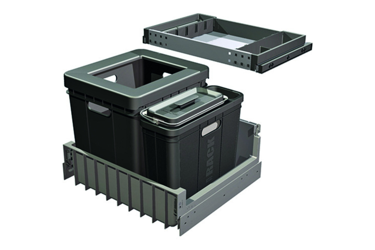 Abfall-Auszugsystem FRANKE Sorter Serie 300 R Composta Euro 60