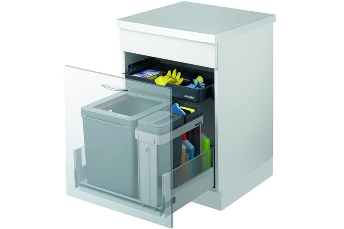 Abfall-Einsatzsystem MÜLLEX ZK-BOXX 55/60 BIO für HETTICH AvanTech YOU