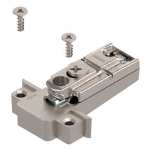 Alu CLIP-Adapterplatte BLUM für Zwischenscharnier AVENTOS HF / SERVO-DRIVE