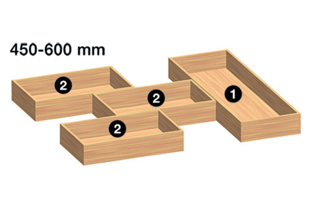Holzboxen-Set 