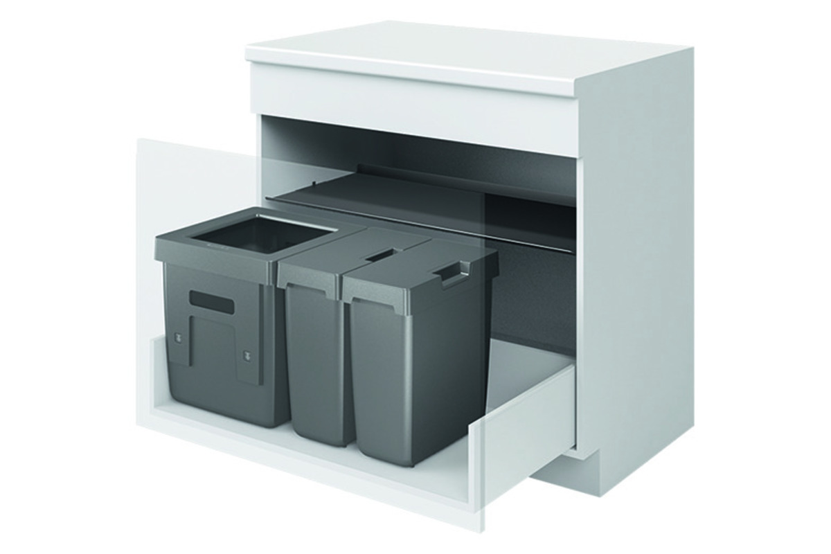 Abfallsystem PEKA Oeko Universal 40+17+17 l