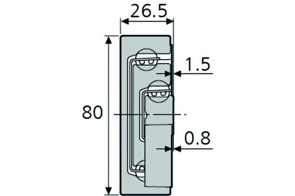 Aluminiumschiene ACCURIDE DA4165-A für hohe Belastungen mit Auszug in beide Richtungen