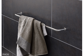 Gebogene Handtuchstange Ø12 mm, PHOS