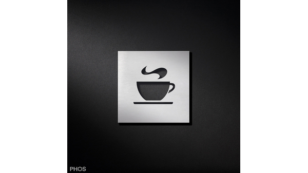Piktogrammschild Café, PHOS