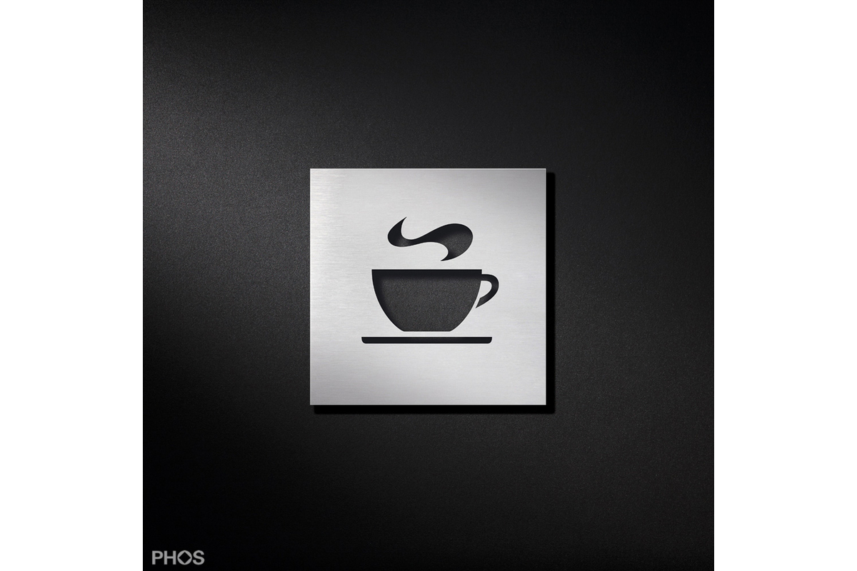 Piktogrammschild Café, PHOS