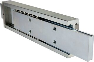 Hochbelastbare Vollauszugsschiene ACCURIDE DZ4180-080-035-U aus passiviertem Stahl