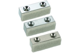 Anschlagpuffer für Glastüren