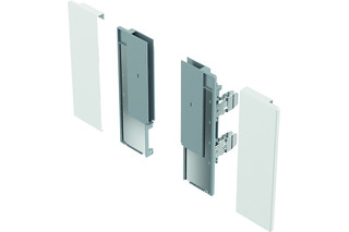 Verbinder für gestaltbare Innenfront HETTICH AvanTech YOU Illumination, Systemhöhe 187