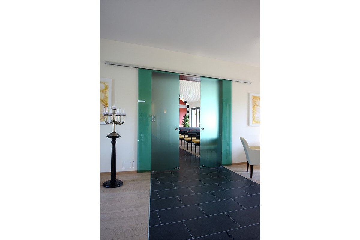 Schiebetürbeschläge KUHN GG00 für Ganzglastüren