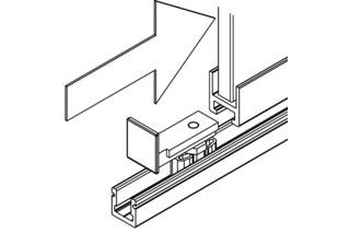 Bodenführung HAWA spielfrei