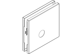 Abdeckkappen für Schloss HAWA-Toplock