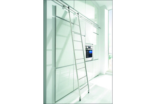 Schiebeleiter Edelstahl auf Mass