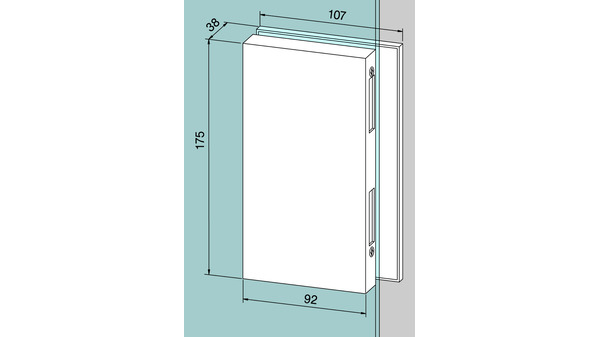 Gegenkasten DORMA GLAS Office Classic