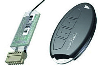 Set mit Funk-Handsender