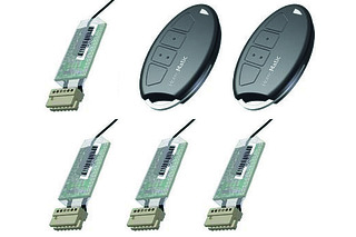 Set mit Funk-Handsendern