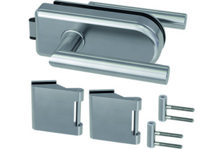 Glastürbeschläge-Set GRIFFWERK Smile