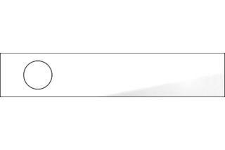 Einleger für Türdrücker Frame für WC