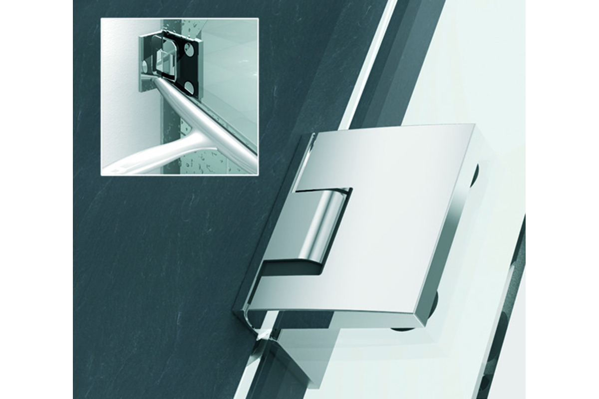 Hebe-Senk-Duschpendeltürbänder PAULI+SOHN PAVONE 8390