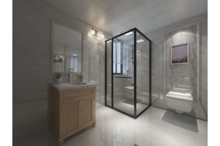 Eckdusche OPK Corner In-Flying Door Komplettset