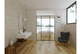 Nischendusche OPK Pivot Door Komplettset