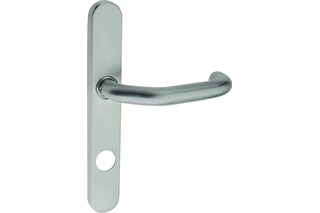 Türdrücker-Schutzbeschläge-Garnitur NICKAL