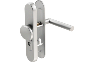 Schutztürdrücker-Garnitur GRIFFWERK Titano_884/Lucia Professional