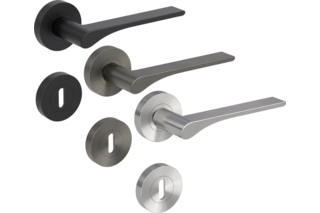 Türdrücker-Garnitur GRIFFWERK Leaf Light Professional