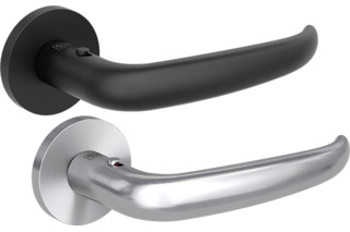 Türdrückerpaar GRIFFWERK Vaya 194 ALDA Fast2fix smart2lock