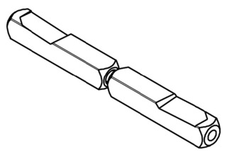 Verbindungsstifte für Panikgarnituren BKS B-78430