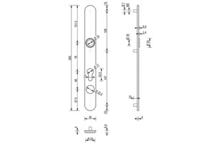 Türschild innen/aussen NICKAL 1193