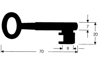 Zifferschlüssel GLUTZ