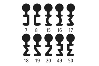 Schlüssel für Einsteckschloss SCHÄNIS 7350